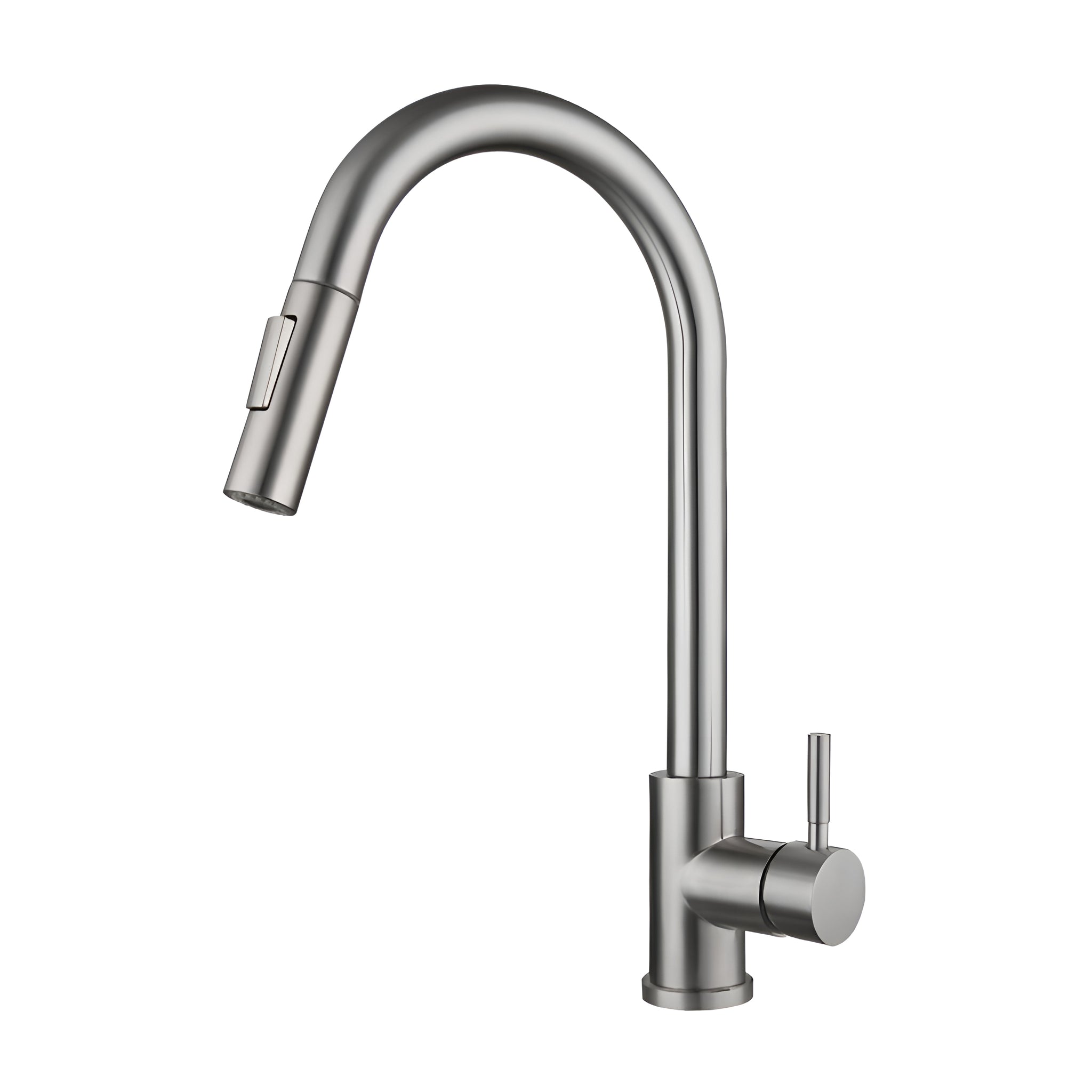 Touch Kitchen Faucet With Sprayer, Modern Single Hole Stainless Steel 