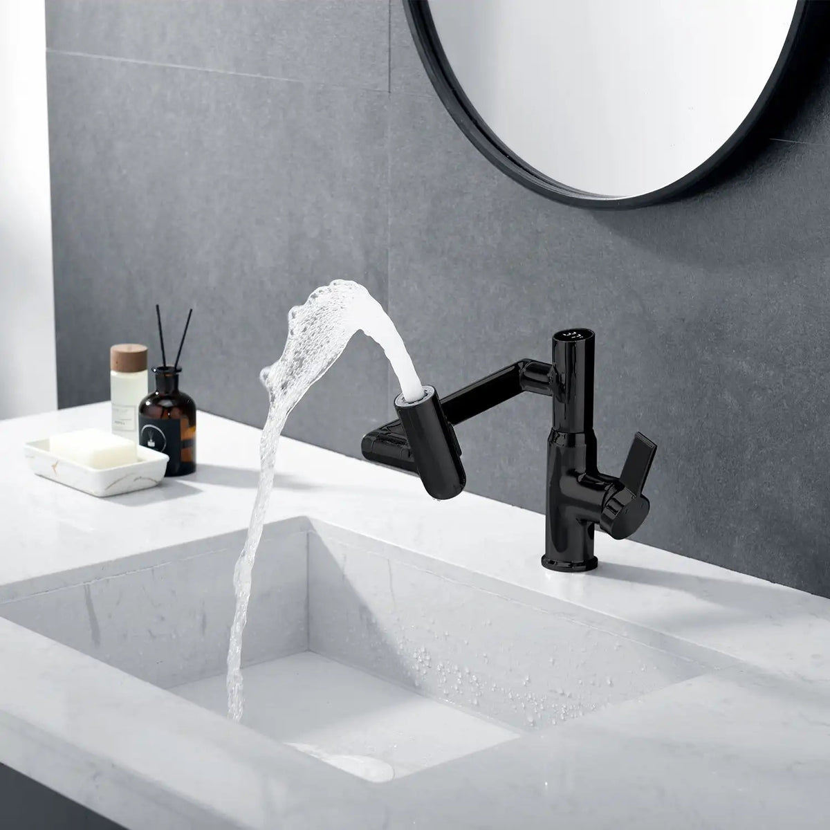 Leiden - Smart Rotating Bathroom Faucet With Temperature Display