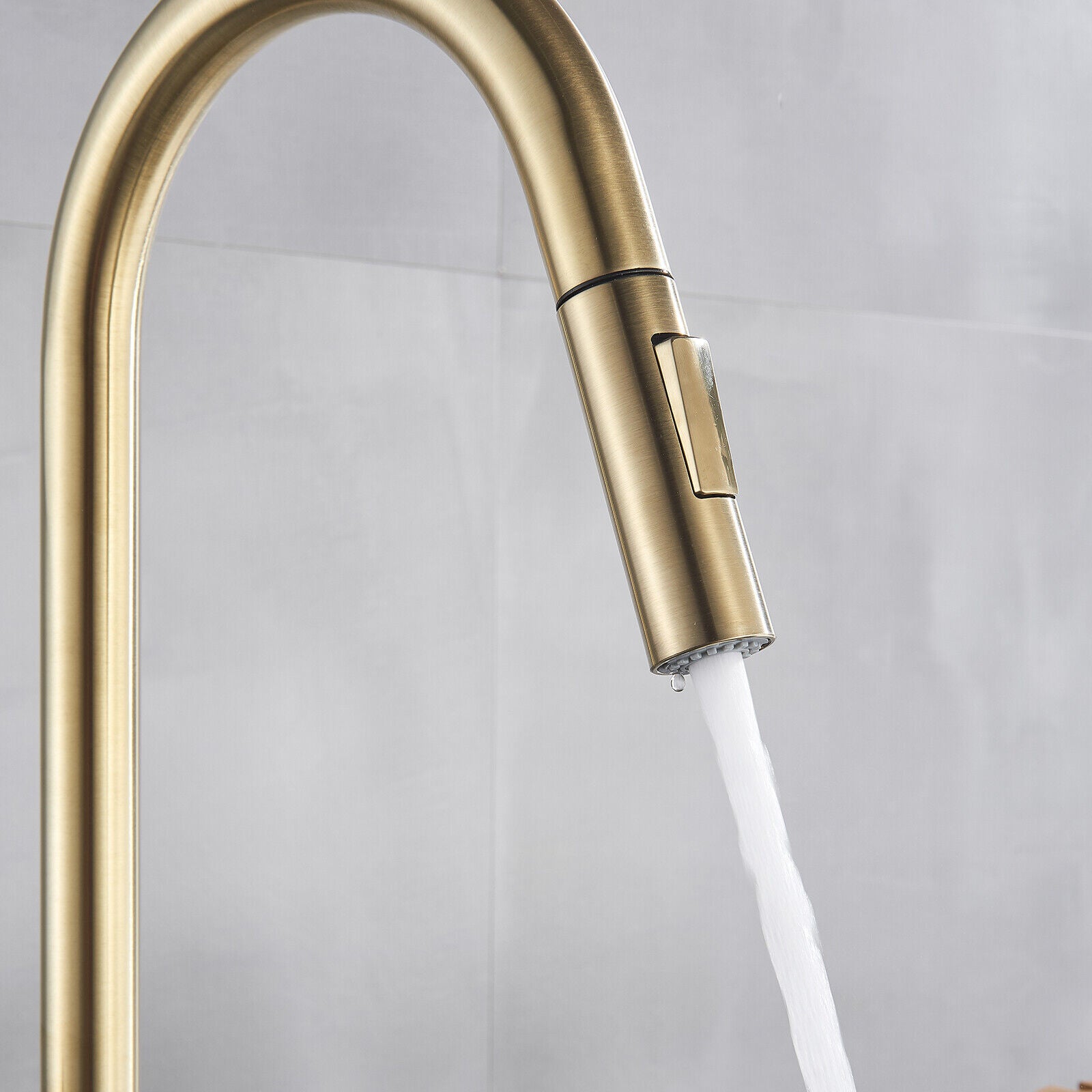 Golden high quality kitchen faucet