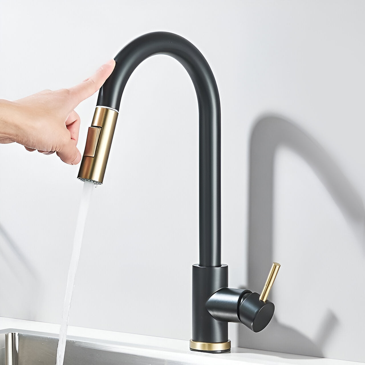 Falkenberg - Touch Kitchen Faucet with Pull-Out Sprayer