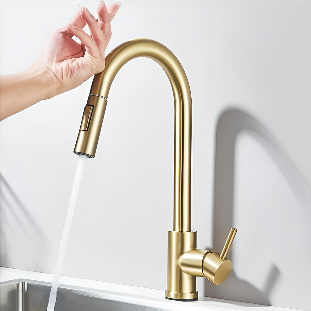 Falkenberg - Touch Kitchen Faucet with Pull-Out Sprayer