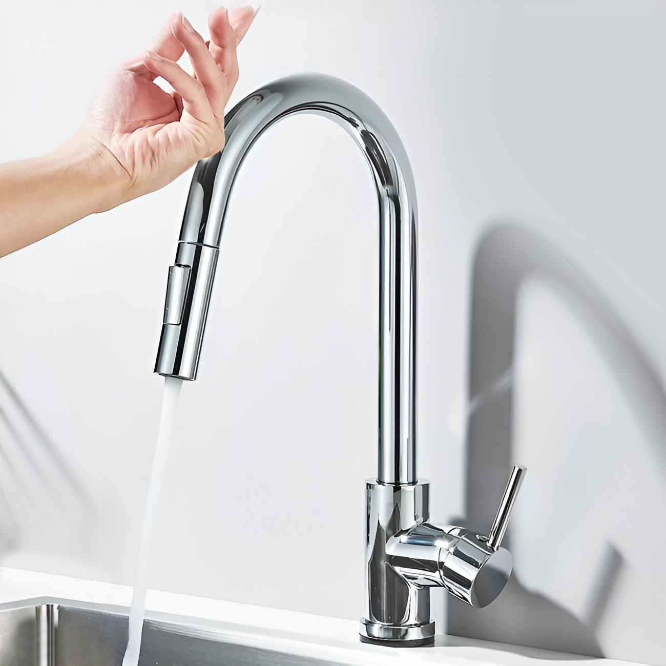 Falkenberg - Touch Kitchen Faucet with Pull-Out Sprayer