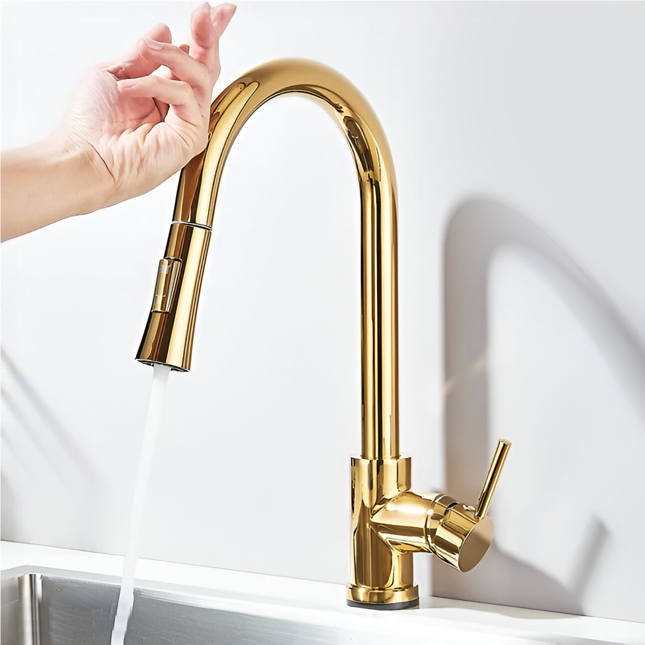 Falkenberg - Touch Kitchen Faucet with Pull-Out Sprayer