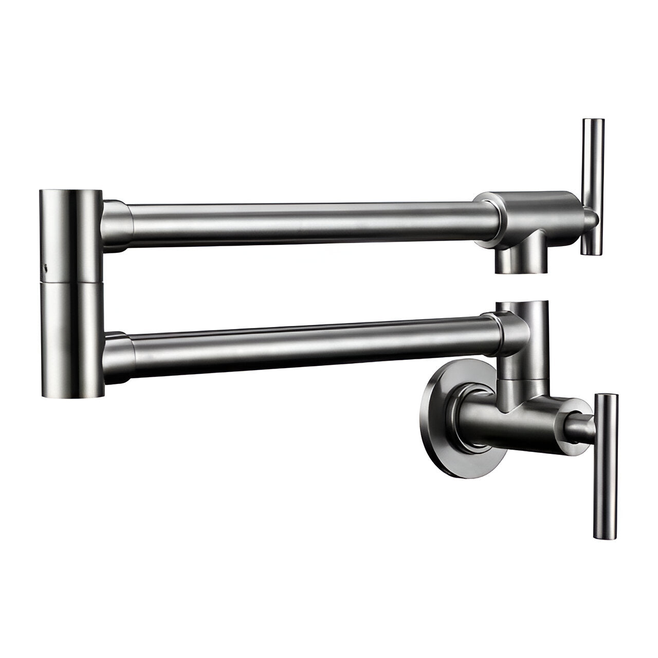 Jorstad space-saving wall-mounted kitchen foldable faucet