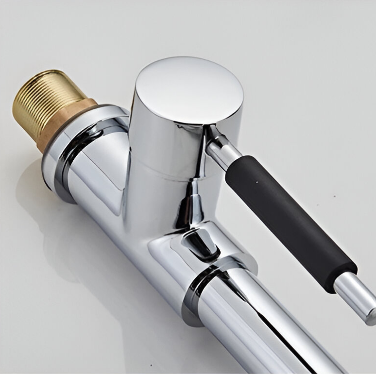 Stavanger Single Lever High Arc Spray Tap Pull-Down